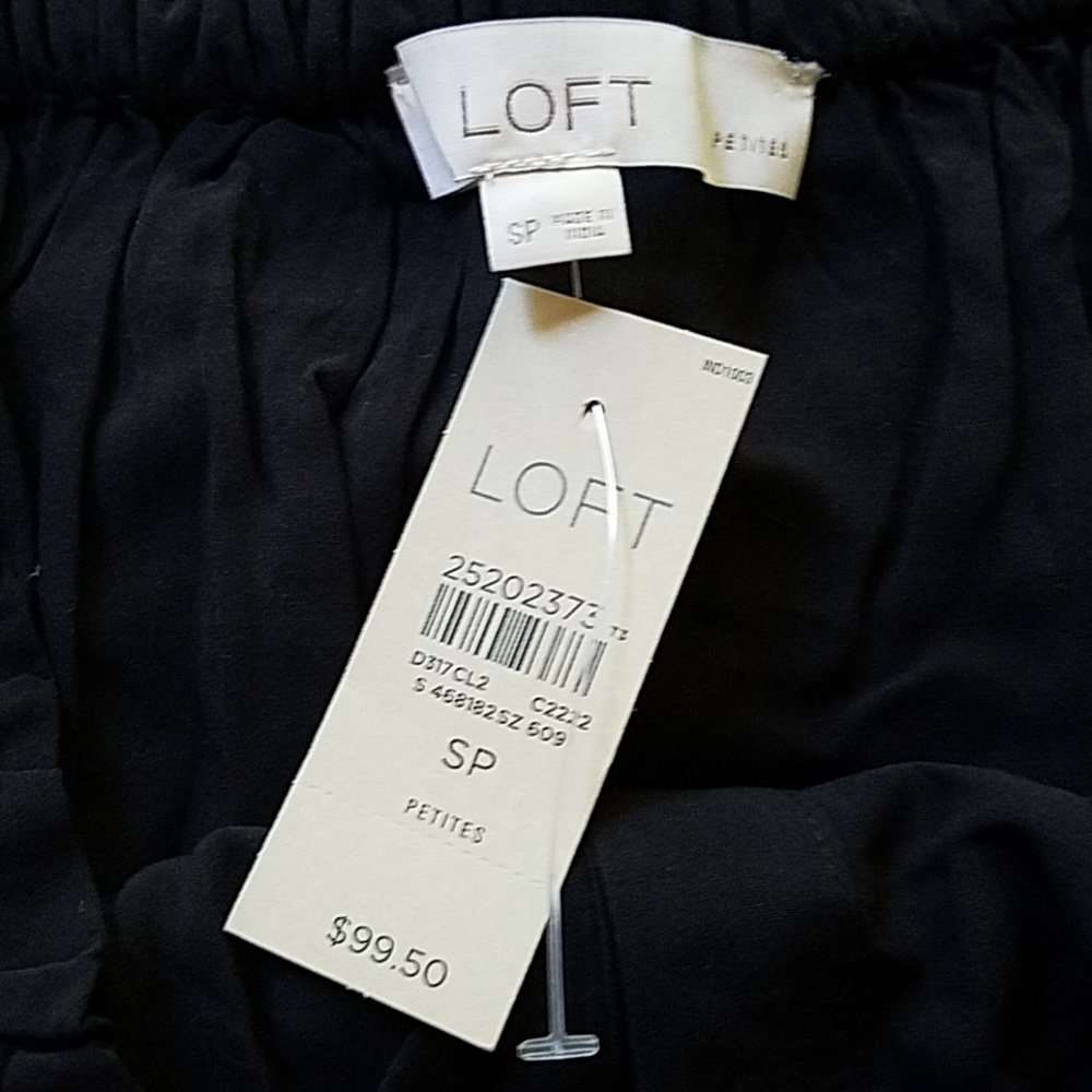 NWT Petite LOFT Button Down Midi Dress - Picture 4 of 5